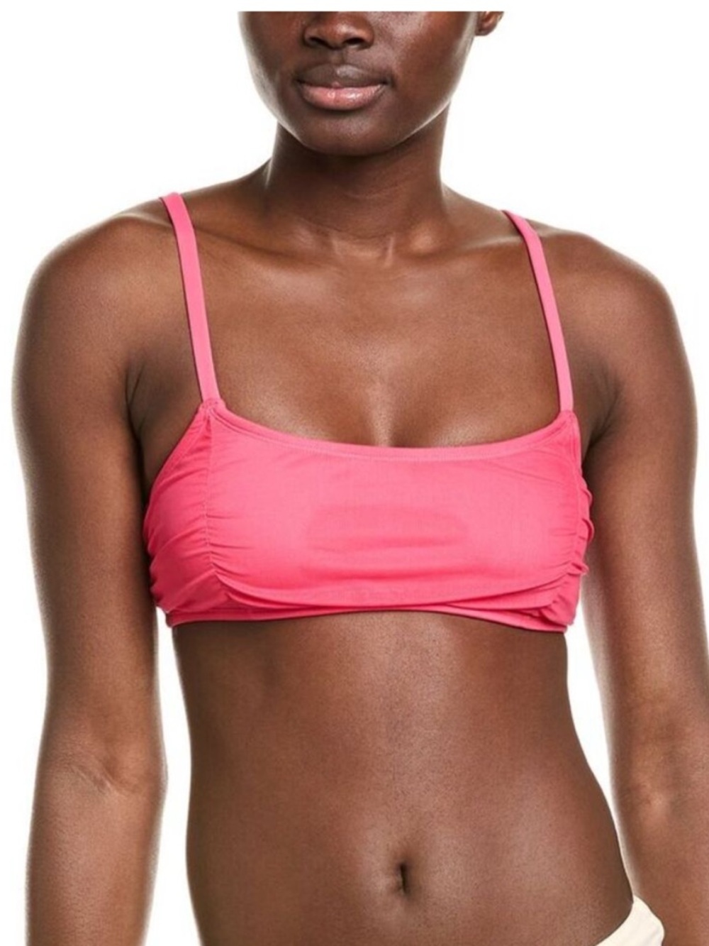 Hutch Womens Tawnie Bikini Top, Pink NWT large